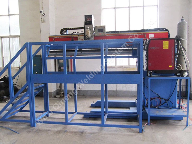 Cryogenic Storage Tank Longitudinal Welding Machine