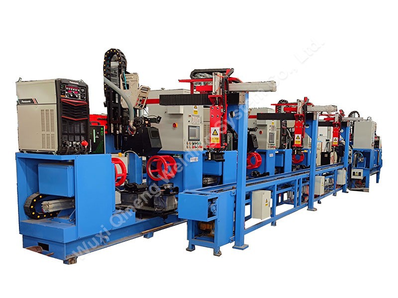 Automatic LPG cylinder welding machine