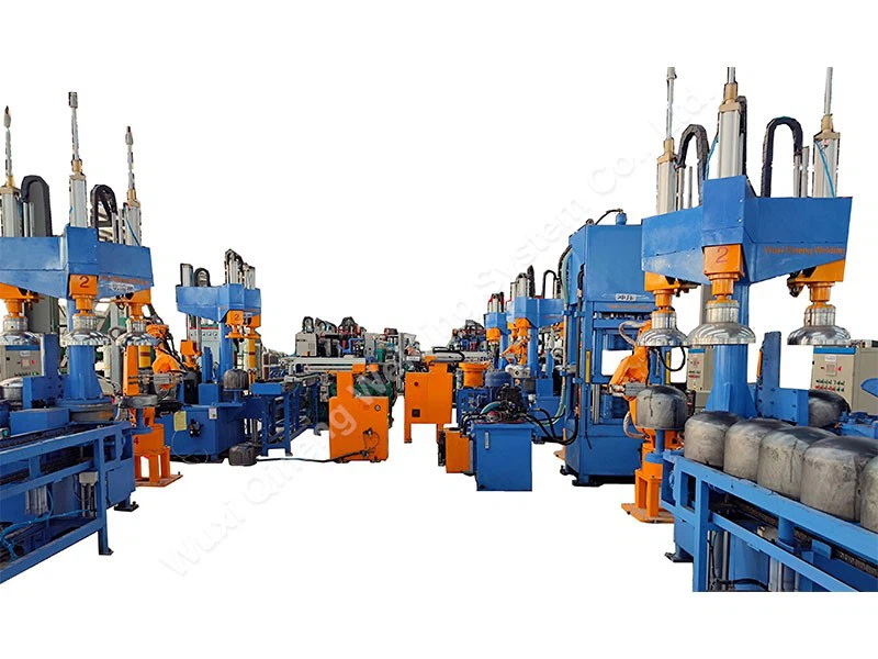 Steel cylinder MIG welding machine