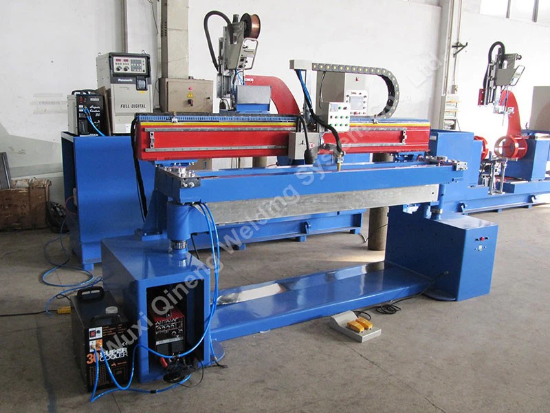 Electrical water heater longitudinal welding equipment